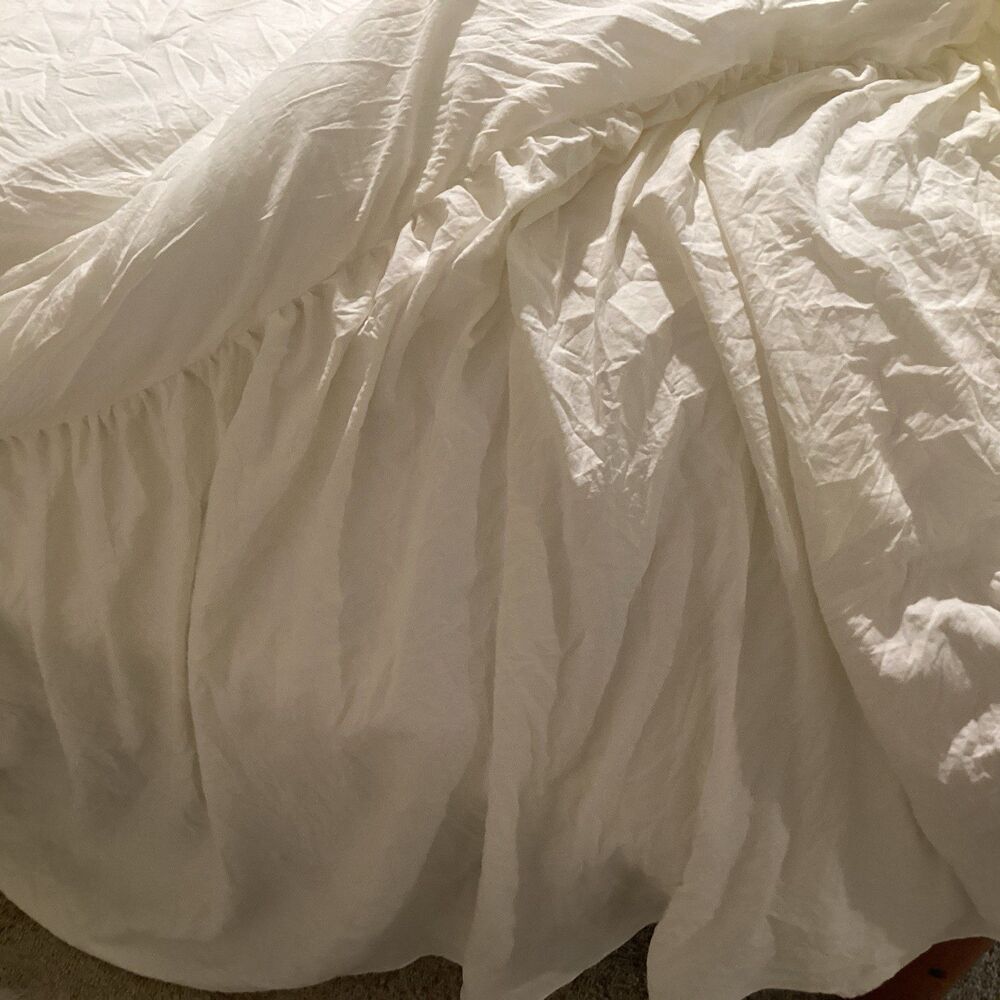lush decor bedding king bedspread ruffle 3 piece 2 shams farmhouse - Picture 5 of 8